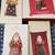 CHRISTMAS WREATHES - SANTAS OF THE WORLD - WITH HALLMARK KEEPSAKE ORNA 7 thumbnail