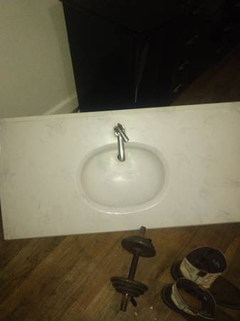 Bathroom sink/ countertop 1