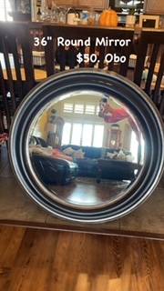 36" round mirror 1