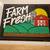 FARM FRESH Hand Painted Sign 18x24 3 thumbnail
