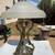 GORGEOUS ELEGANT ANTIQUE BRASS LAMP 3 thumbnail