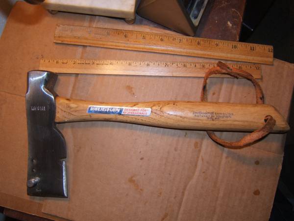 14 oz. Steel Shingler's Hatchet with 13 in. Hardwood Handle 1