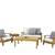 New deep seated conversation set for 4 with SUNBRELLA cushion 1 thumbnail