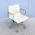 Herman Miller Eames Aluminum Group Management Chair in Ivory Leather 2 thumbnail