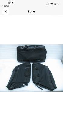 New Harley Davidson 3 piece Luggage Liners Insert Saddlebags & Tour Pak Touring 1