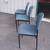 3 stackable upholstered metal framed waiting room chairs - w/delivery 5 thumbnail