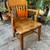 Vintage Antique Solid Maple Banker’s Desk Chair by Allen Chair Company 1 thumbnail