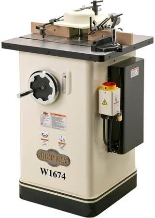 Shaper-Shop Fox W1674 2 HP  Prewired 240V, Single-Phase 1