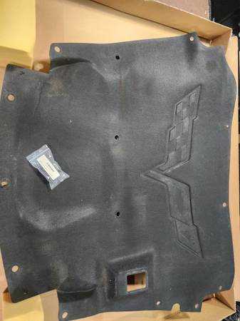 2005-13 C6 Corvette Factory Under Hood Liner / Insulation – OEM 1