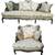Exceptional Luxurious French directoire style  Custom Bespoke Sofa Set 3 thumbnail