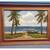 Stunning  Florida Beach Oil Painting 45 X 33 Frame 13 thumbnail