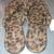Women's Size 8.5 leopard print thong-style slippers or flip-flops 3 thumbnail