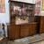 Mid century display cabinet solid oak 2 thumbnail