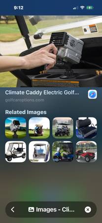 Caddy Fan /  heater 1