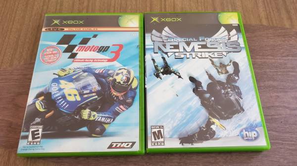 電撃ゲームス Original Xbox Games, Moto GP3 + Nemesis Strike - video