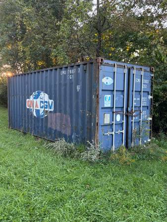 2 20ft storage containers 1
