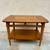 Mid Century Modern Vintage  Lane Walnut End or Side Table Two Tiers 2 thumbnail