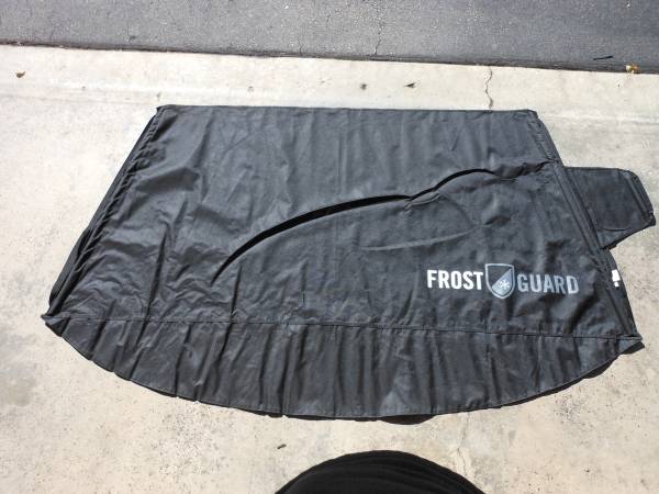 Frostguard deluxe full coverage car windshield cover 1