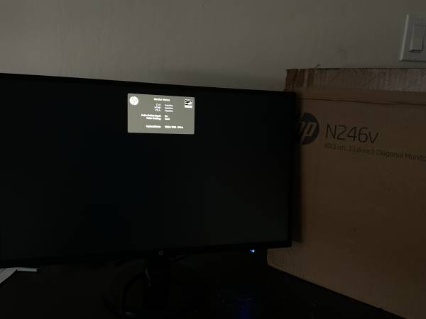 Pc Monitor hp N246v 1