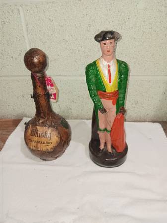 Vintage Whiskey Bottles 1