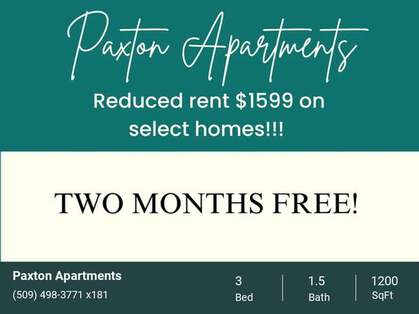 $1,650 / 3br - 1200ft2 - Three Bedroom 1.5 Bath - Fantastic Specials Running Now! Upgrades!63850861883267120