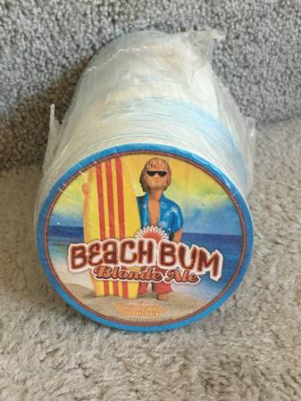 100 Beer Coasters SEALED Margaritaville Beach Bum Blonde Ale 1