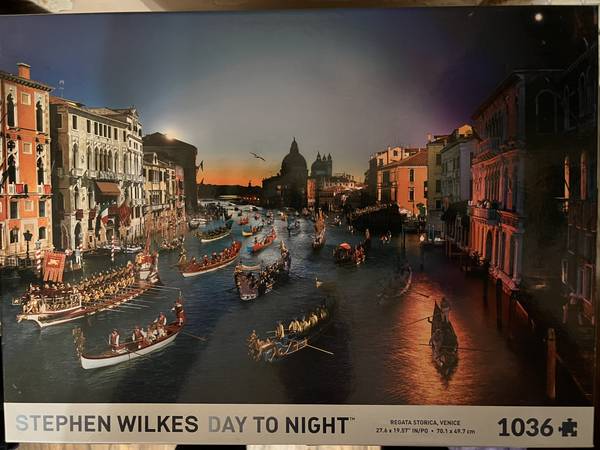 Steven Wilkes Regata Storica Venice Puzzle 1000 Pieces 1