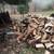 Log splitting with hydraulic machine, chain saw work 3 thumbnail