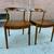 West Elm Two Mid Century Modern Chairs. 10 thumbnail