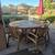 Solid teak outdoor dining set 2 thumbnail