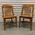 Pair of vintage Banker Office chairs 3 thumbnail