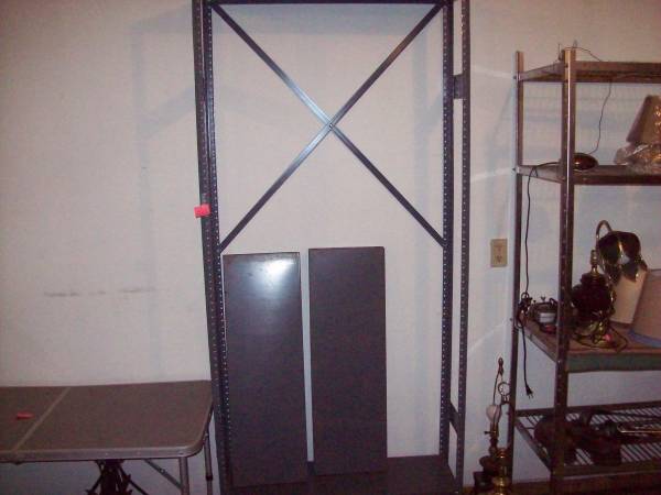 Medal  and wood Shelving 1