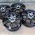 4 Used Gloss Black/Machined 16X7.5 MB Alpina Rims *5X120*35MM Offset* 1 thumbnail