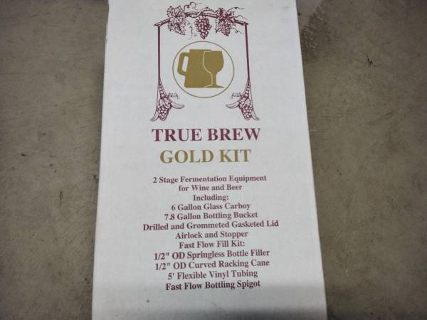 Wine and Beer Making Kit - new in box 1