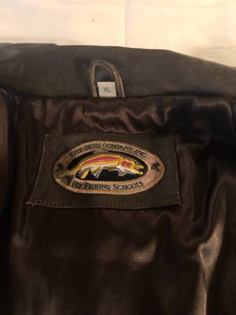 Orvis chaqueta de cuero XL - aislada - $50 (Mercer Island)63436009529731121