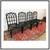 Mcguire Organic Modern Rattan Cathedral Dining Chairs, Set Of Four 3 thumbnail