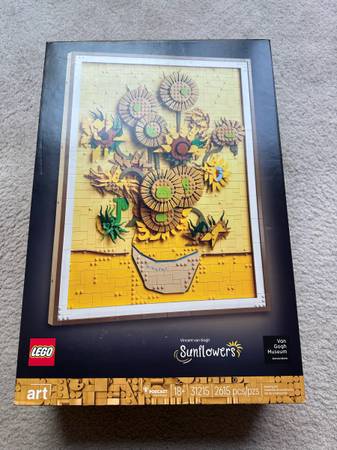 LEGO Art Vincent Van Gogh Sunflowers Set 31215 1