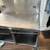 Stainless prep table with backsplash and outlets 1 thumbnail