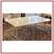 Contemporary Stone + Steel Coffee Table 4 thumbnail