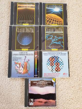 CLASSICAL MUSIC CD's - Lot of 7 1