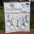 Easy Arranger Dangles - (5) Clear Dangles or Attachable Gems - New 2 thumbnail