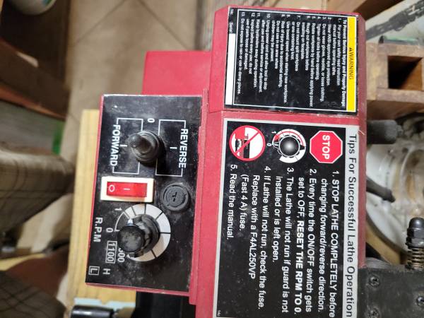 Lathe 7"x10" mini - $500 (Kendall)63444028946179123