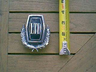 Vintage Ford LTD Fender Badge 1