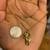Yellow Gold Necklace with Cute Cat Pendant 2 thumbnail