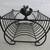 Rooster Farmhouse Country Home Cast & Wrought Iron Magazine Rack 5 thumbnail
