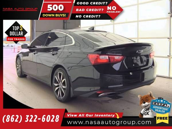 2020 Chevrolet Malibu Sdn RS - $12,995 (The price in this ad is the downpayment)63441376767107123