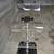 VIVA CLEAR ACRYLIC S SEAT ADJUSTABLE CHROME BARSTOOL 10 thumbnail