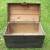 Vintage late 1800s/early 1900s wood trunk 1 thumbnail
