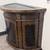 Antique Half Round Entry Table with Drawers 1 thumbnail