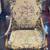 Antique French Renaissance Needlepoint Upholstery Carved Armchair 2 thumbnail